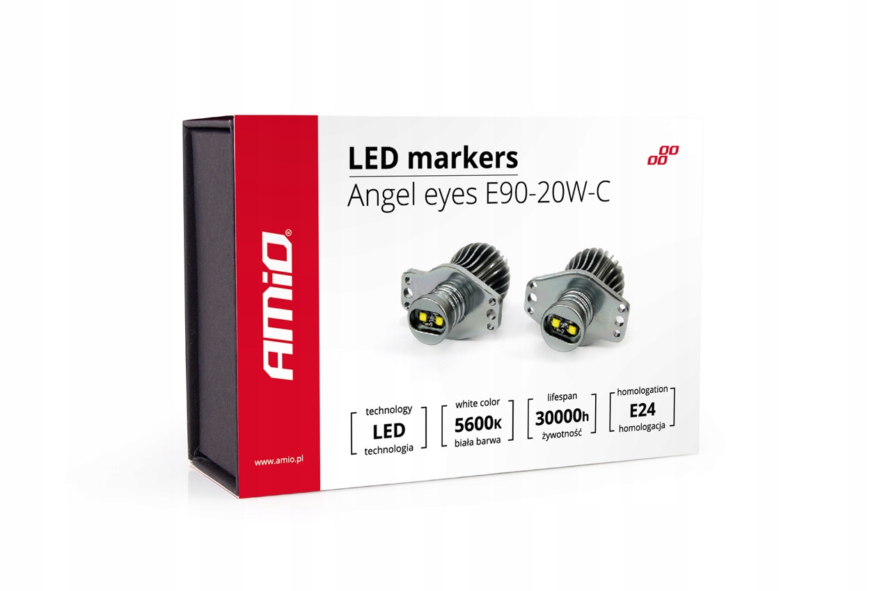 Led žiarovky Marker AMiO NS-E90-20W-C Bmw E90/E91 Xenon 05-08 2ks