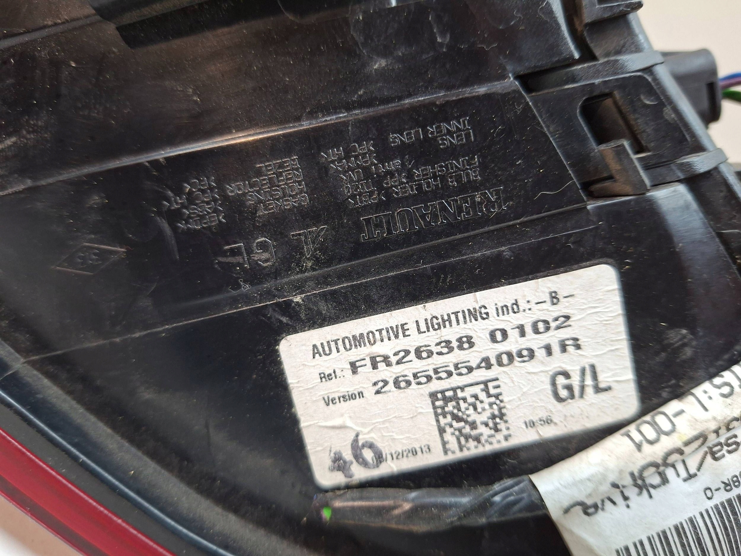 light rear left 265554091R RENAULT CLIO IV HB 2012-2016