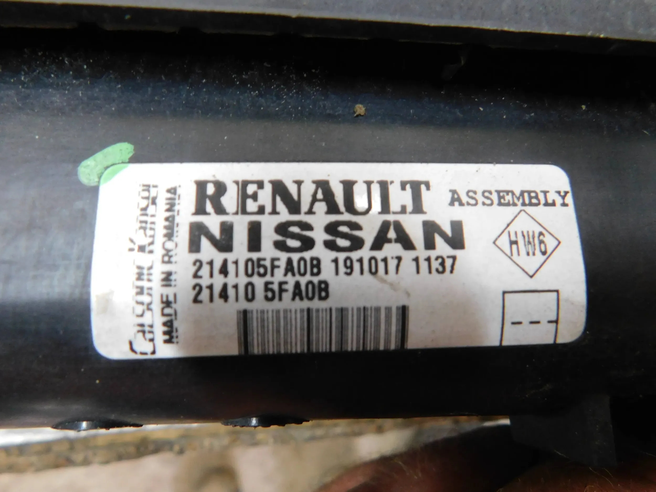 CHŁODNICA CHŁODNICE WENTYLATOR NISSAN MICRA 1.0 K14 Numer katalogowy części CLI16953