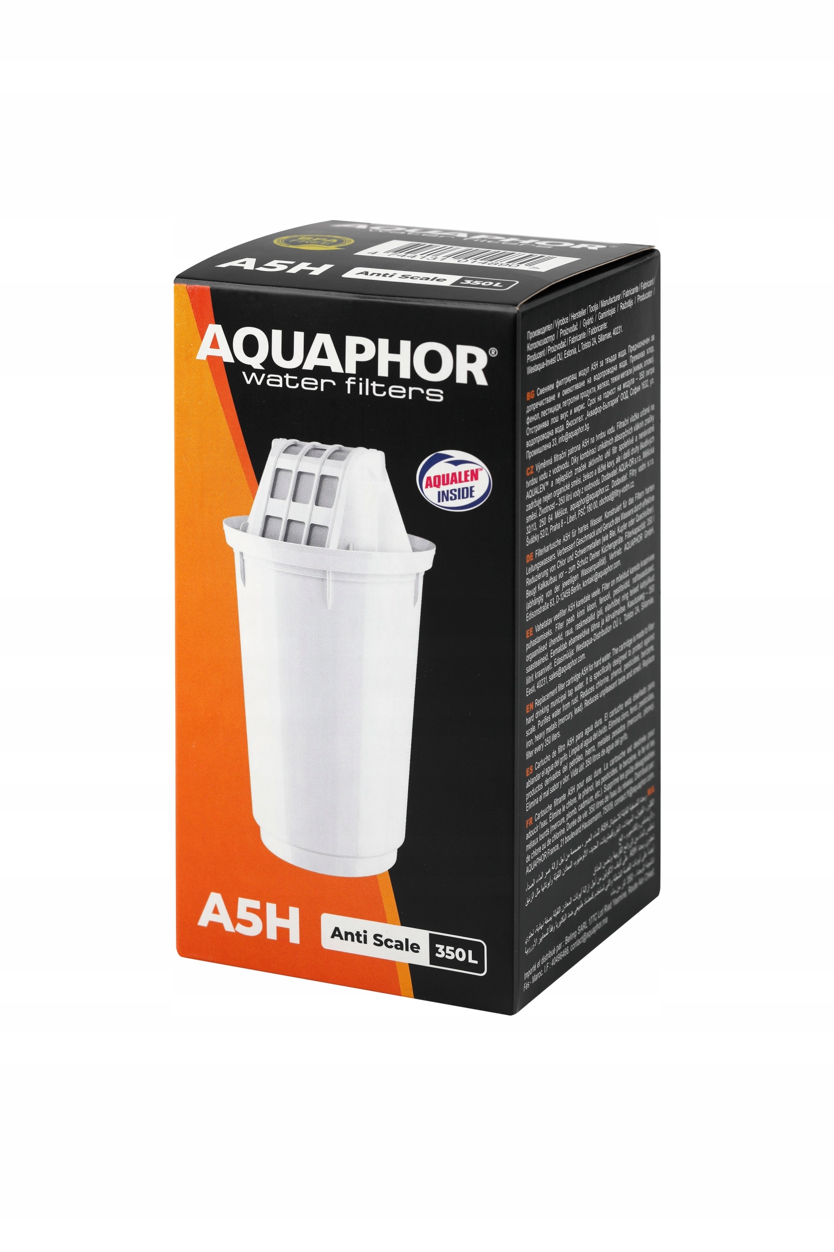AQUAPHOR Wkład Aquaphor A5H komplet 8 sztuk Kod producenta 4121132396