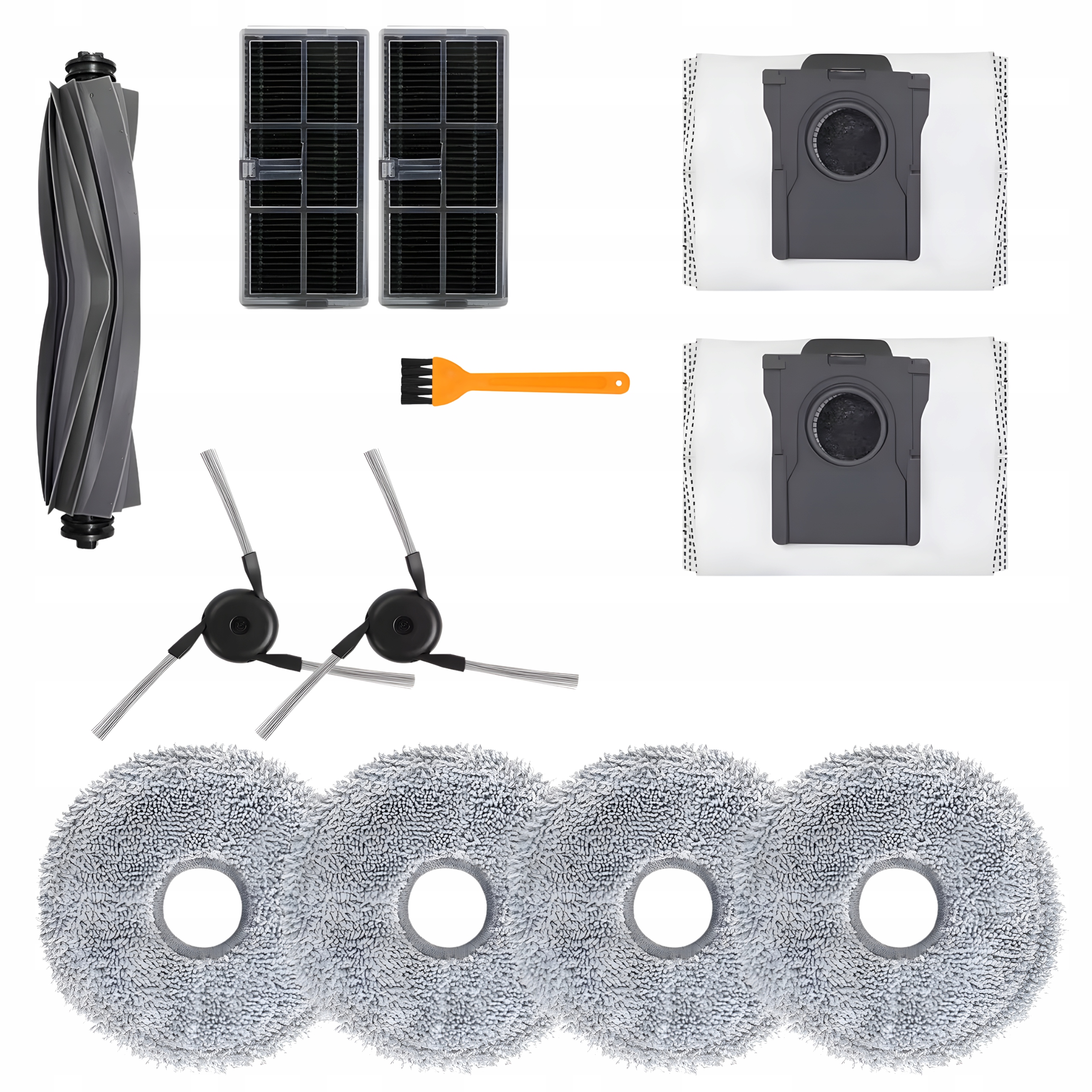 Zestaw Filtry Szczotki Mopy Worki do Dreame L40 X40 Ultra Complete Master