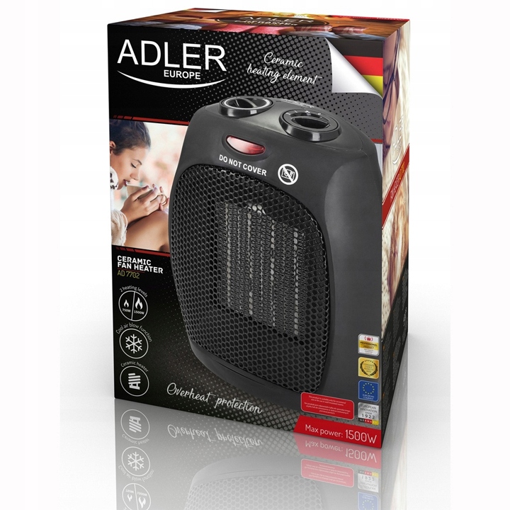 Termowentylator Grzejnik Farelka Adler AD 7702 Model AD 7702