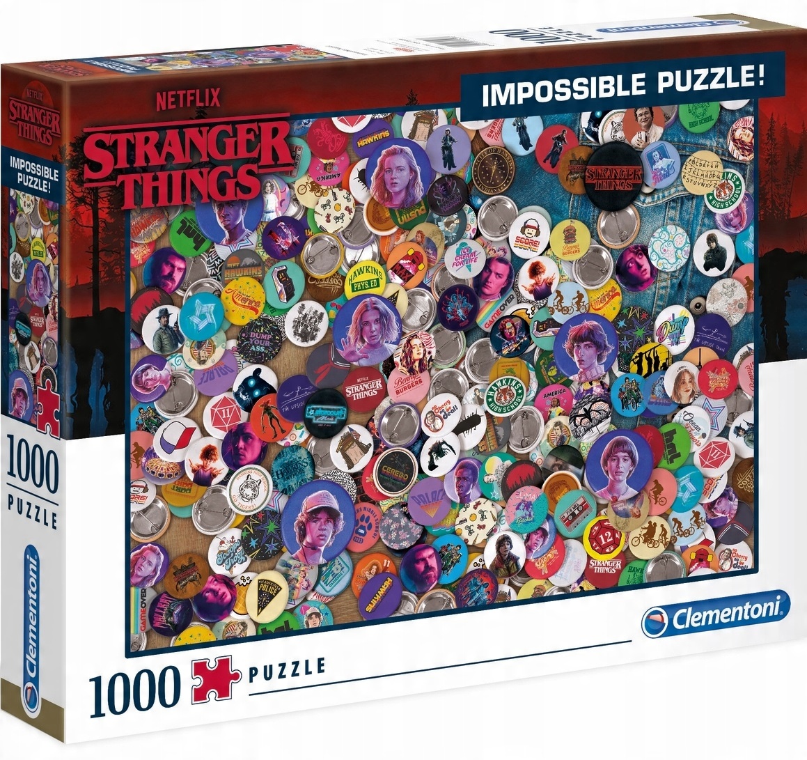 

Puzzle Impossible Stranger Things 1000 el.