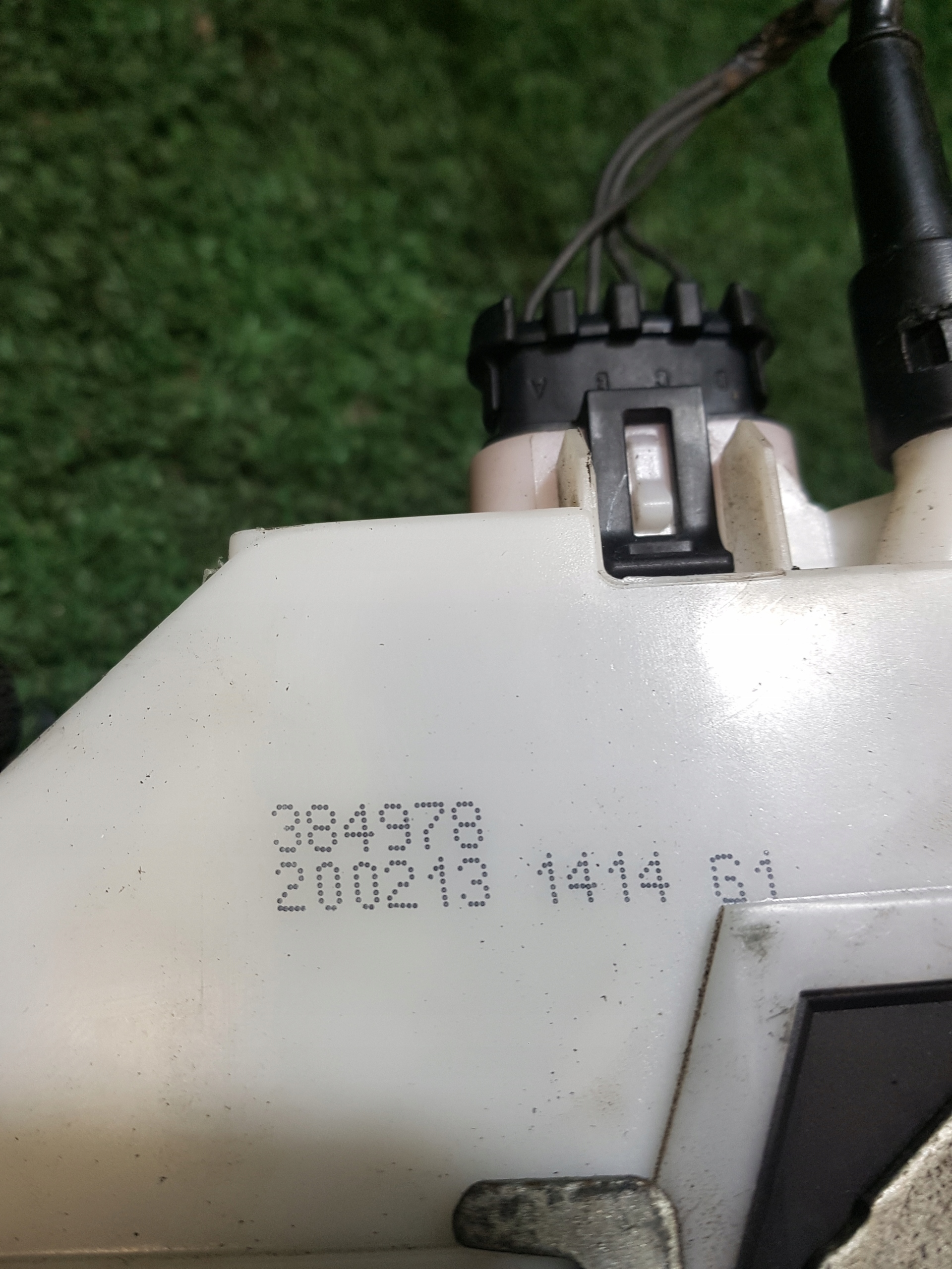 lock door left front 3D RENAULT TWINGO 2 384978 4PIN