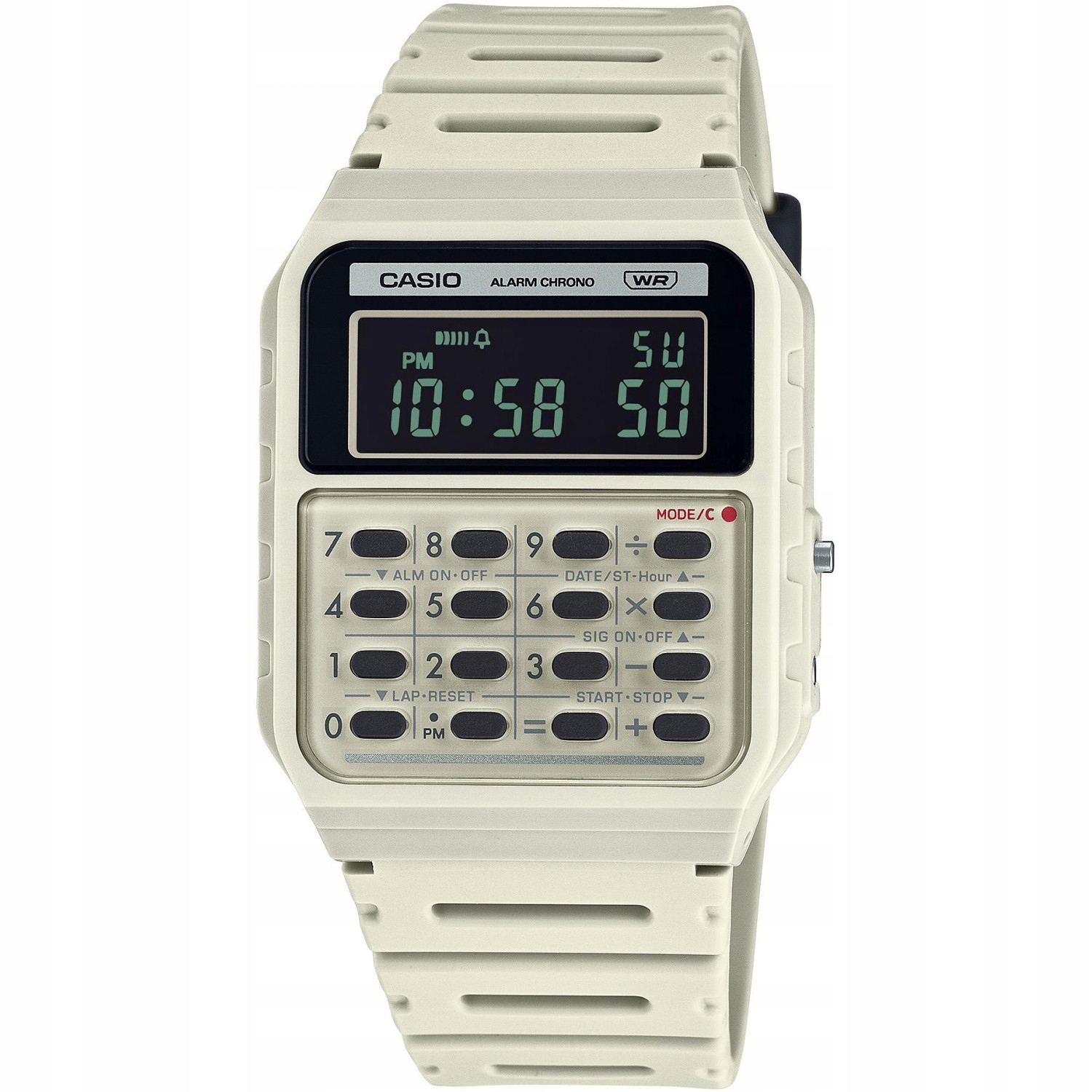 Dámské hodinky Casio CA-53WB-8BEF béžové