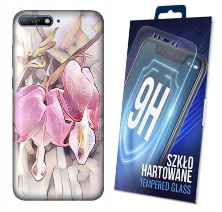 

180 wzorów Etui + Szkło do Huawei Y6 2018 Obudowa