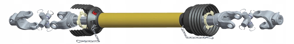 Wał napędowy, tłumik drgań Manitou Spicer l=284mm, MT, MLT, OE 397152KR Numer katalogowy części OE: 224734 GKN: 397151KR