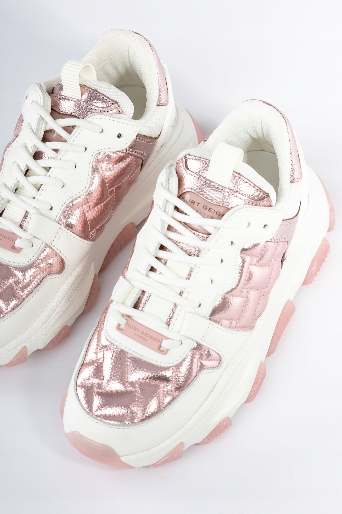 Buty Damskie Kurt Geiger Sneakersy Różowe r.40 Długość wkładki 24.9 cm