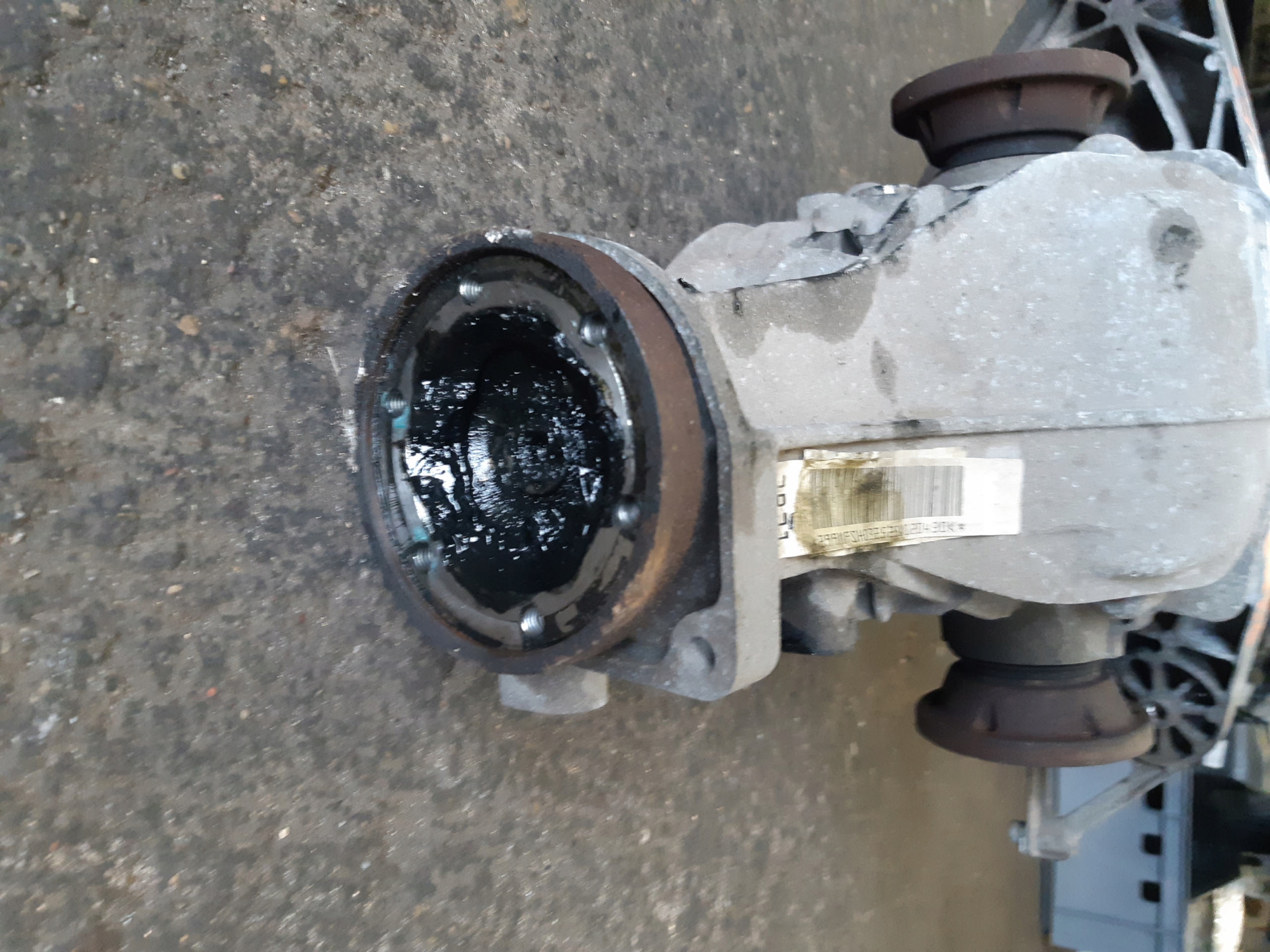 AUDI A4 B8 2.0 TDI LIFT QUATTRO differential diff differential rear part rear MFS