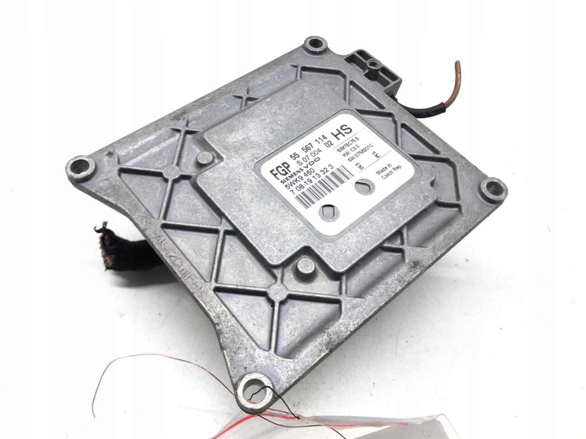 KOMPUTER SILNIKA OPEL ASTRA H 55567114 1.6 116KM 04-14 STEROWNIK MODUŁ Jakość części (zgodnie z GVO) O - oryginał z logo producenta pojazdu (OE)