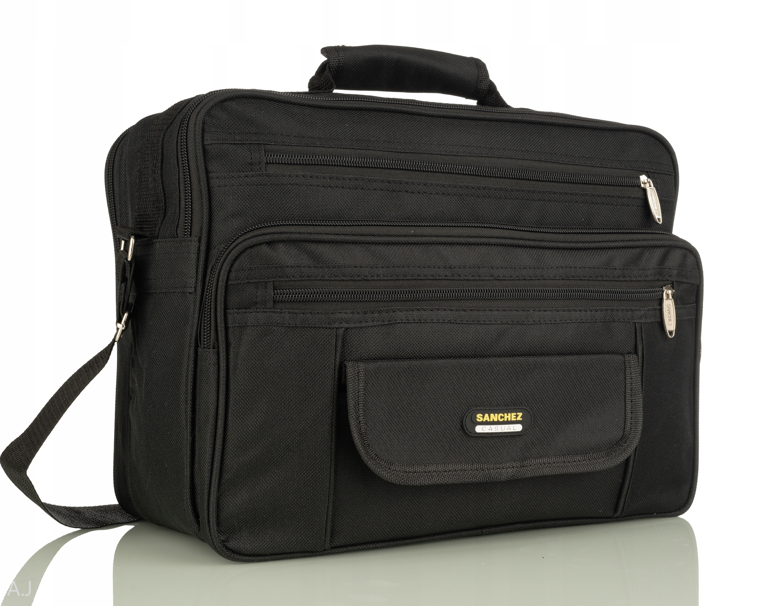 Torba Męska materiałowa do pracy A-4 listonoszka