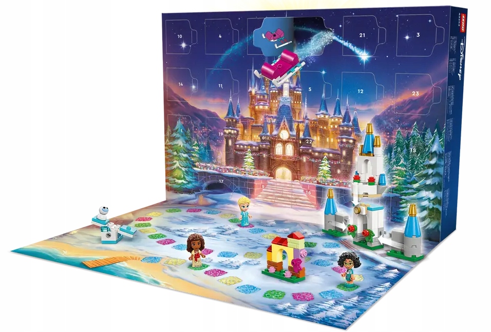 LEGO DISNEY - DISNEY KALENDARZ ADWENTOWY NA 2024 ROK ZESTAW KLOCKÓW - 43253 Marka LEGO
