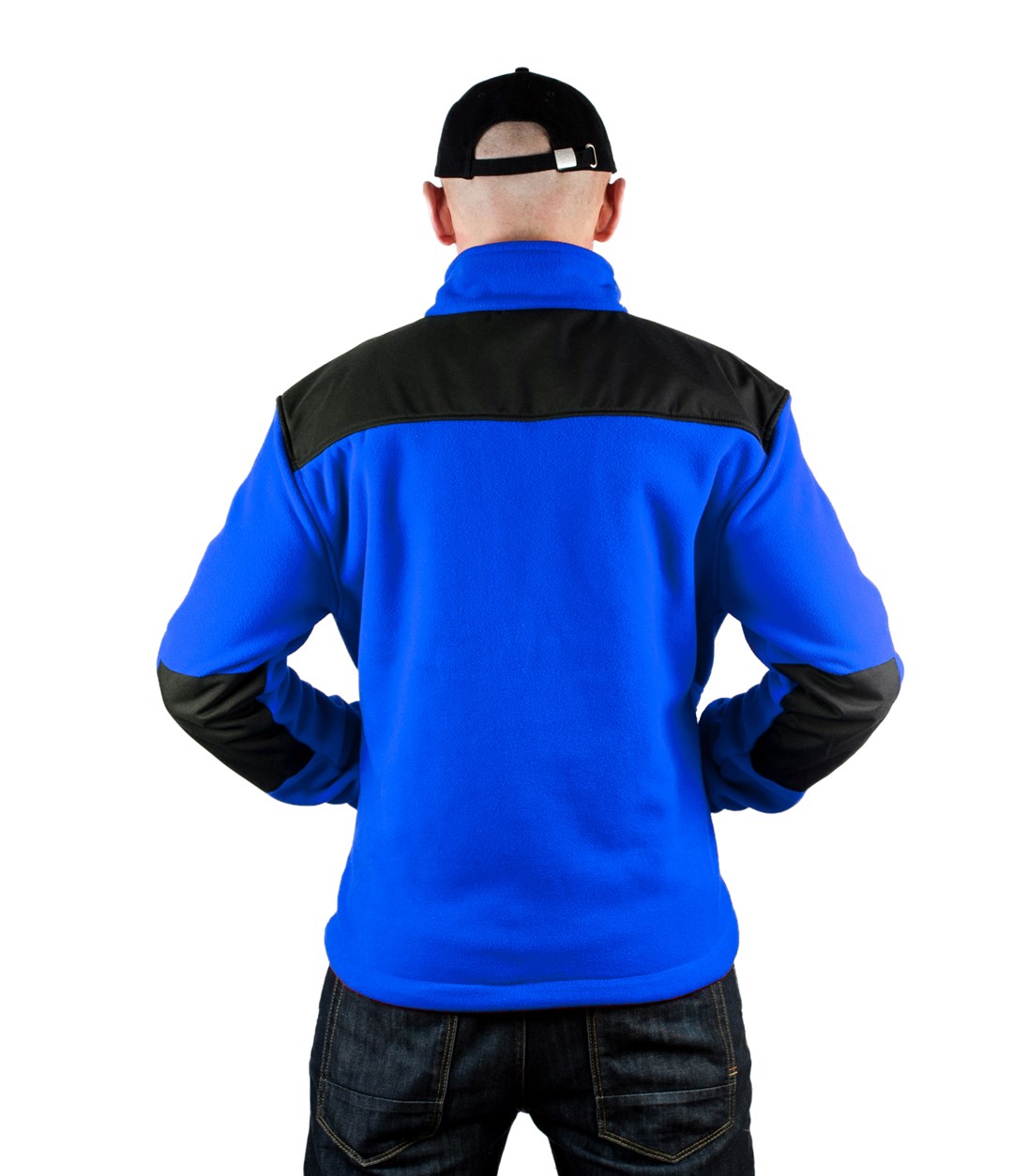 Polar Męski Bluza Męska Polarowa 340g Kolor niebieski