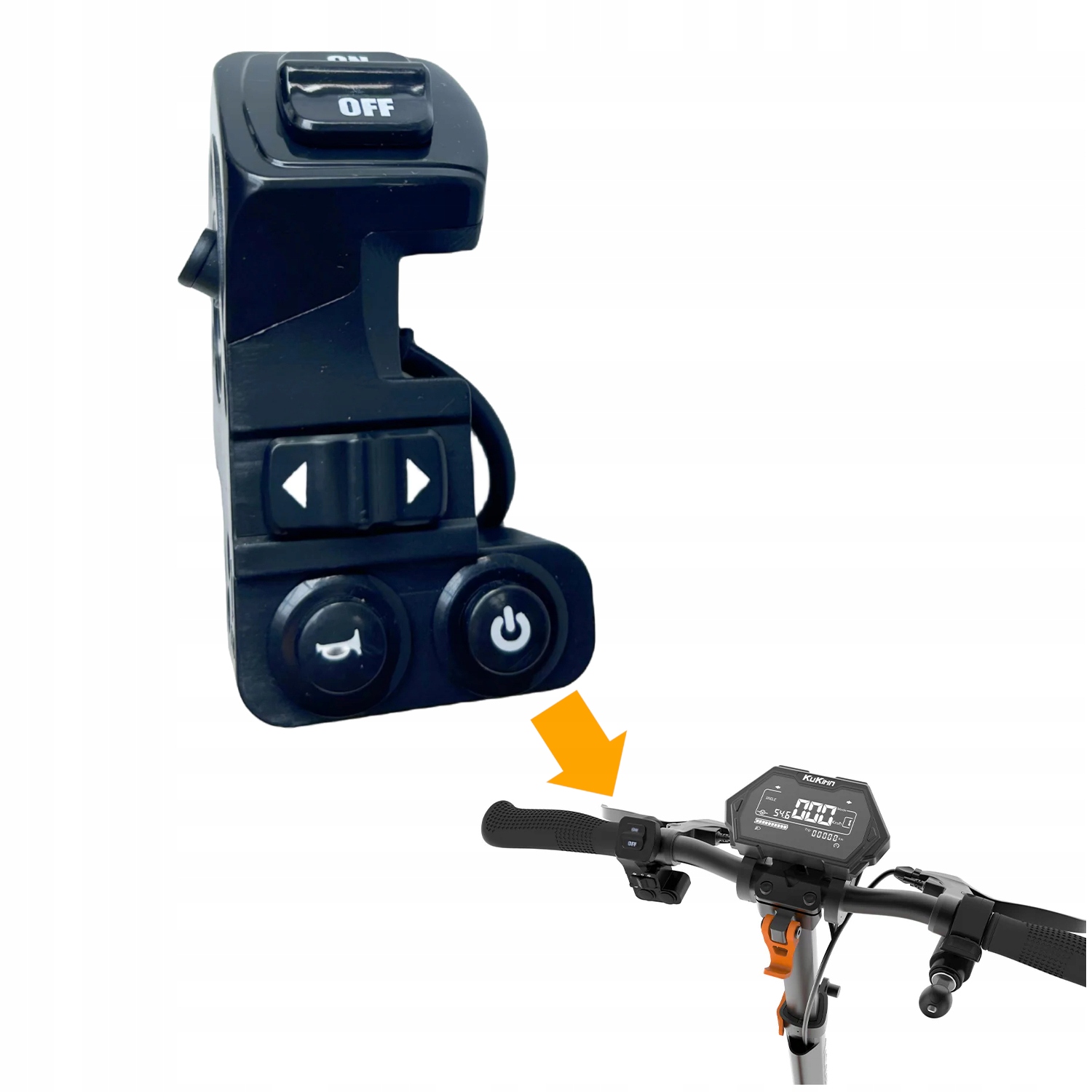 Przełącznik Funkcyjny Światła (złącze 6 pin) do KuKirin G2 Pro G2 Max