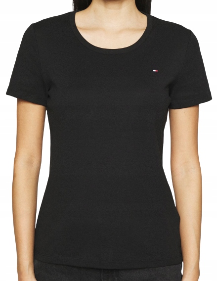 

Koszulka Damska Tommy Hilfiger T-shirt Czarna S