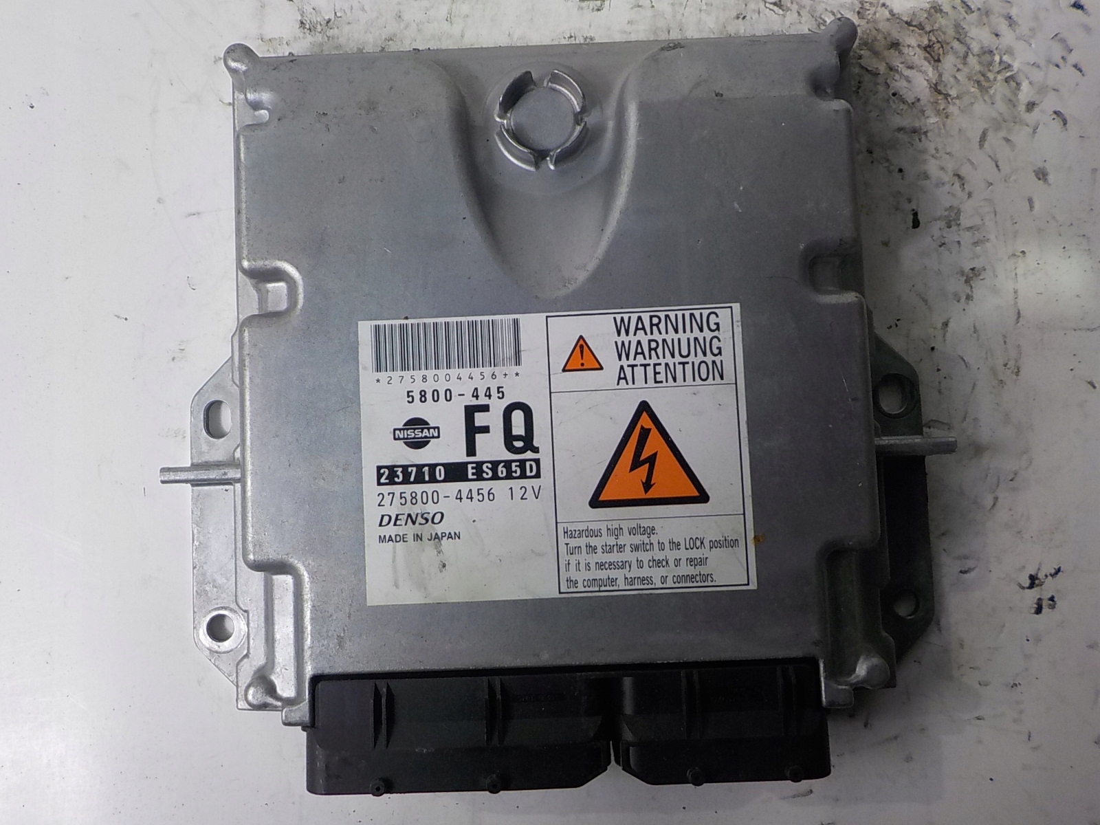 NISSAN X-TRAIL computer control unit 275800-4456 23710ES65D