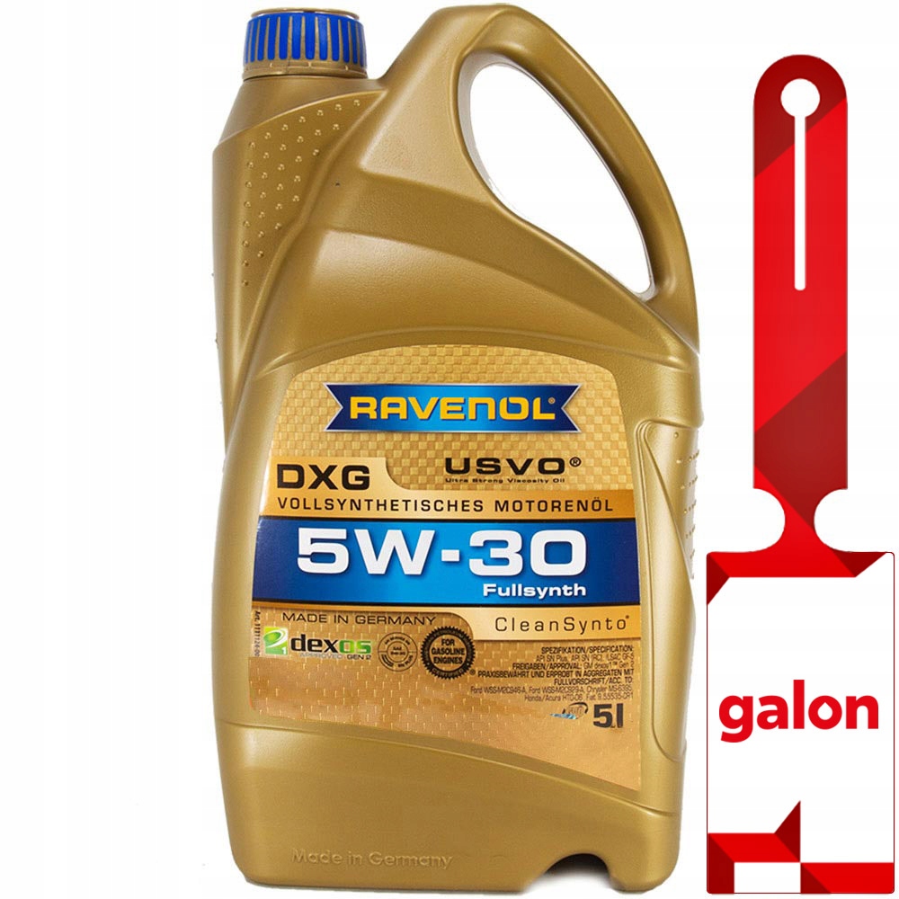 Ravenol Dxg 5W30 CleanSynto Usvo 5L syntetyczny olej silnikowy