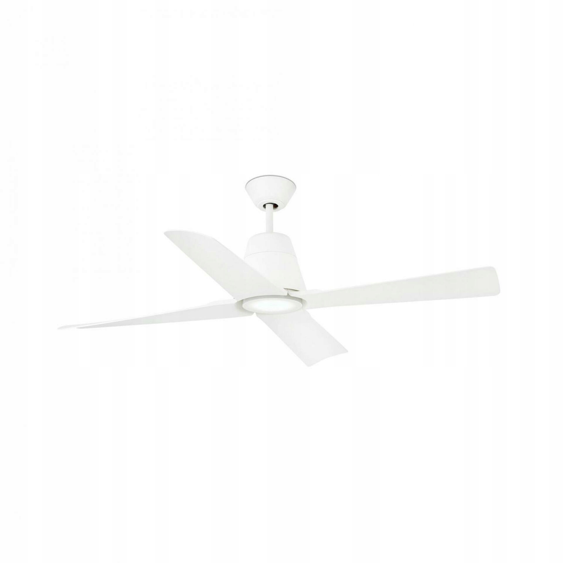 Stropný ventilátor Faro Typhoon M Led, biely, DC motor, svetlo, IP44