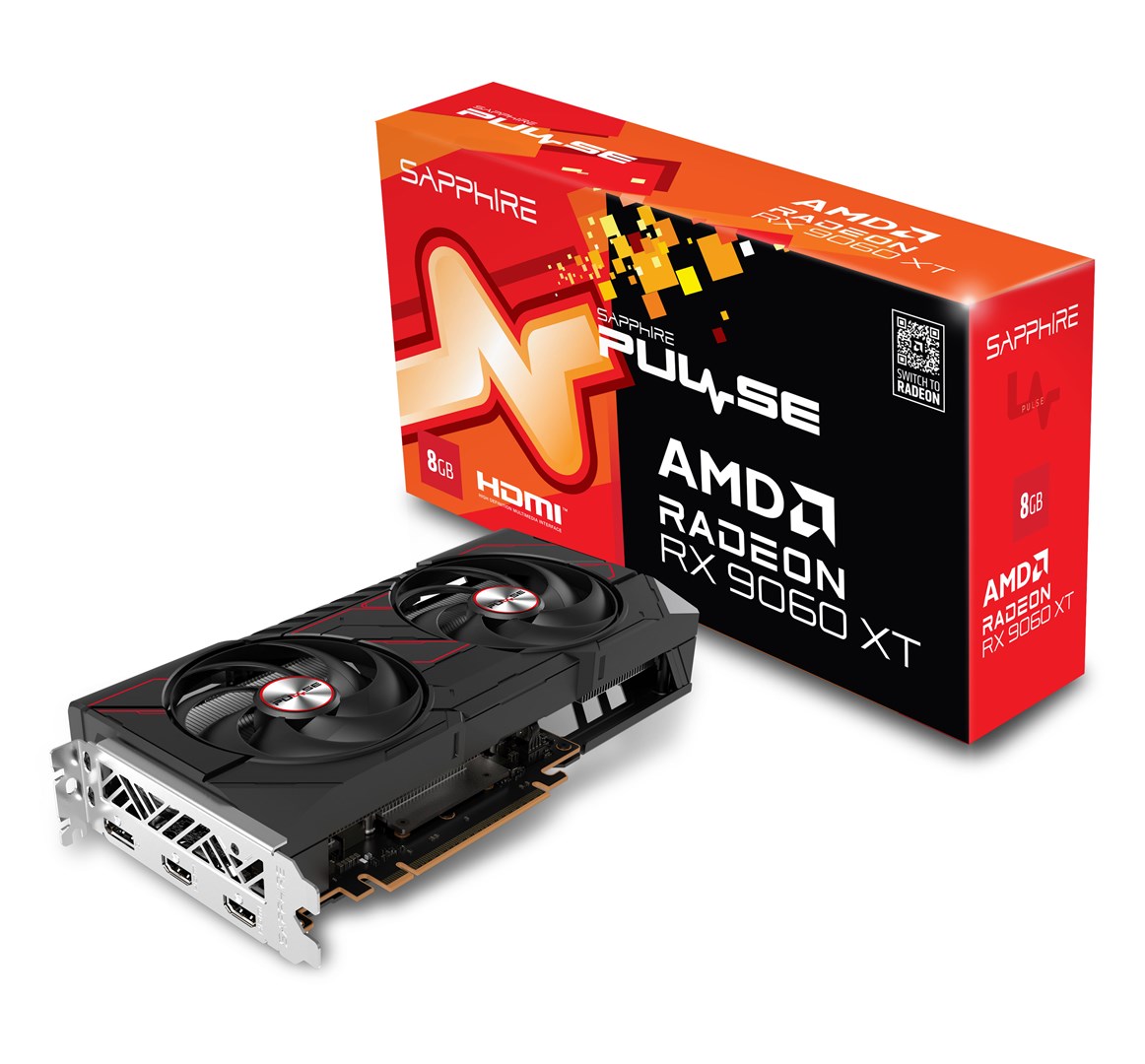 Grafická karta Sapphire Pulse Rx 9060 Xt Gaming 8GB