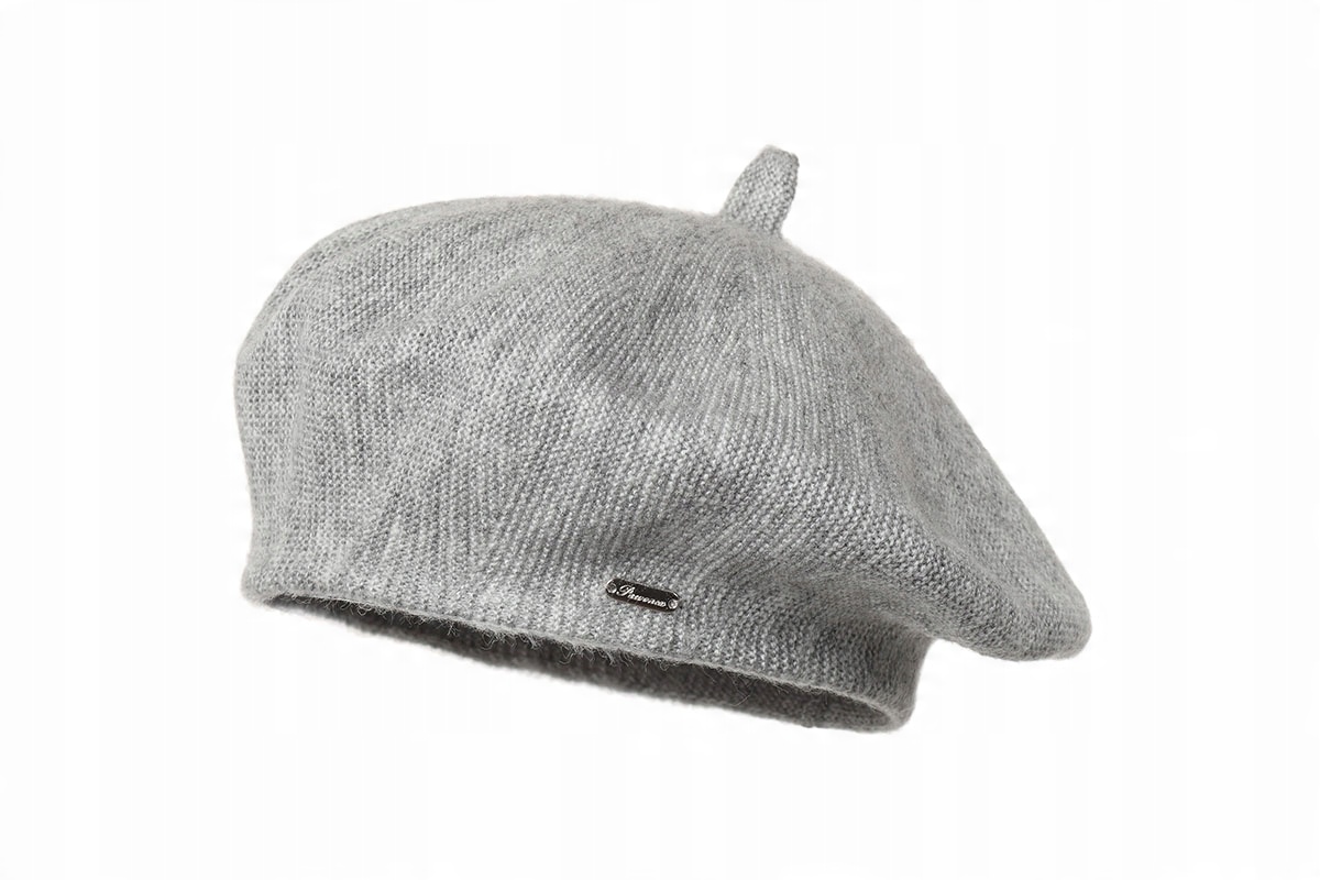 

Beret damski Michele Jasny szary Polski producent