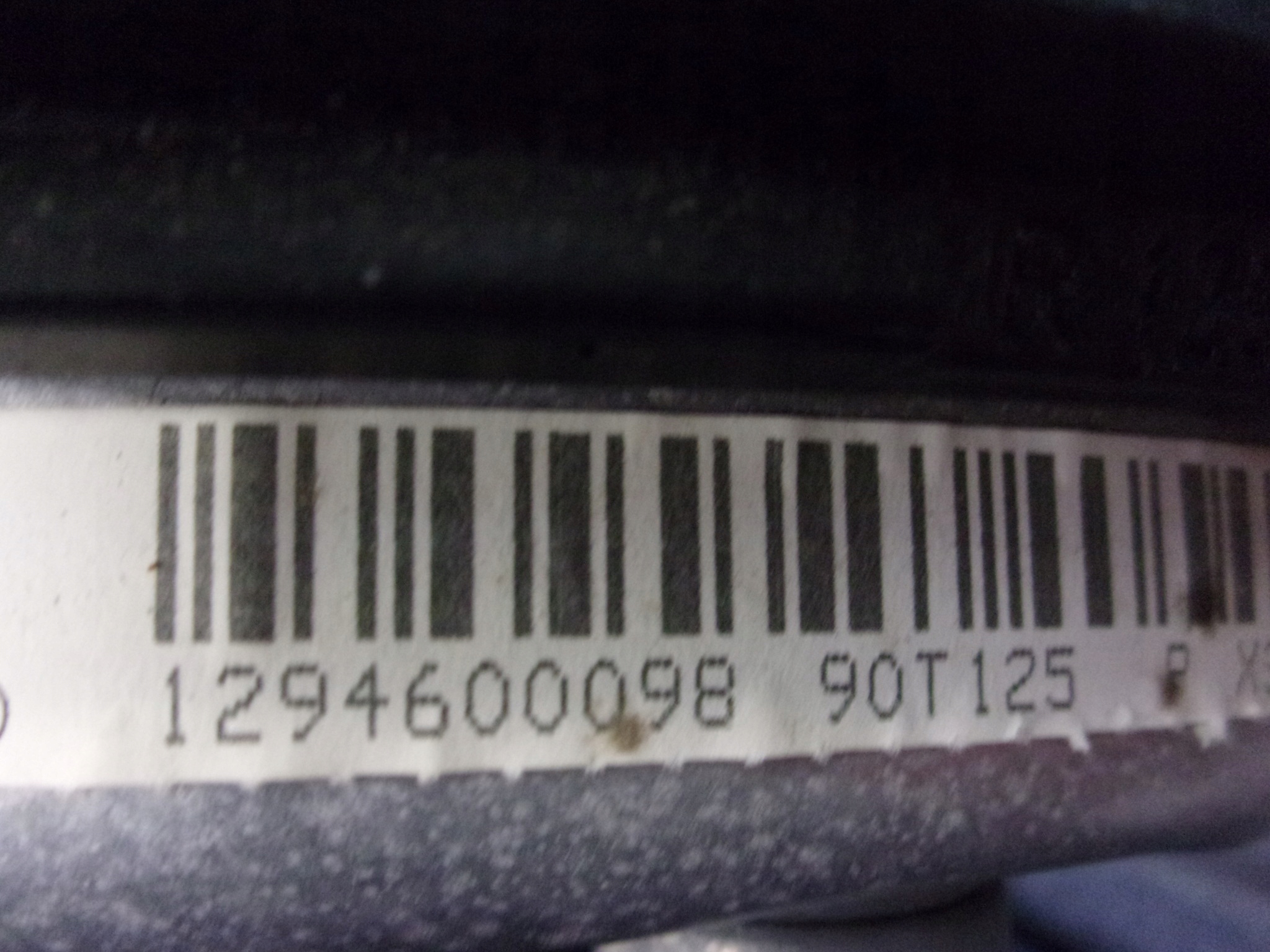 R129 500 SL 90r Airbag Deckel SRC 1294600098
