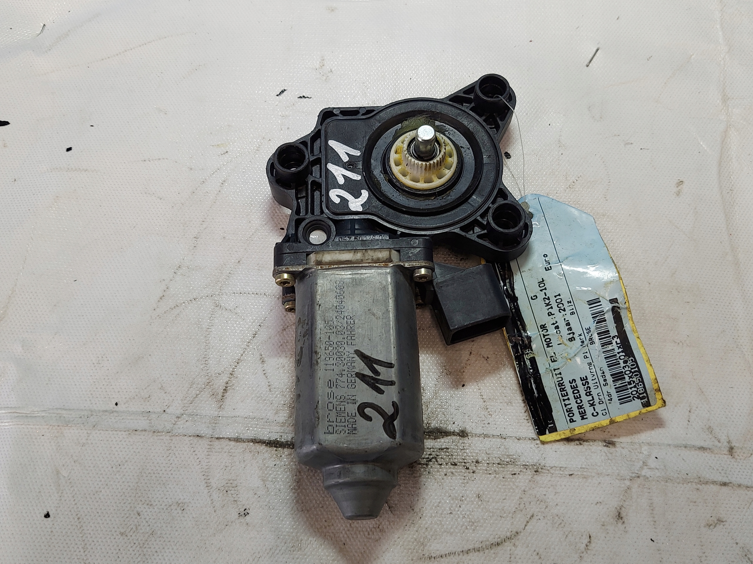 engine lifting windows MERCEDES W203 119651105 right front