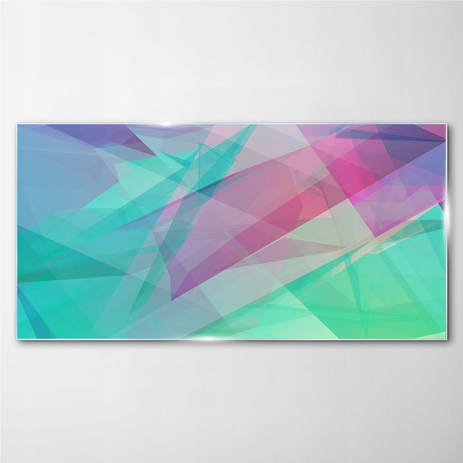 

Nowoczesny obraz szklany na ścianę Linie 140x70 cm