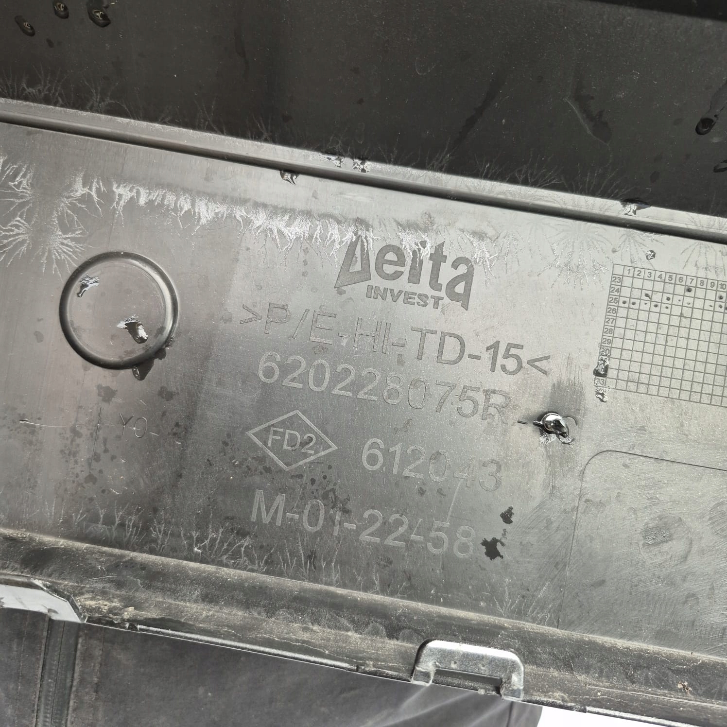 DACIA BIGSTER 25- bumper front front 620228075R