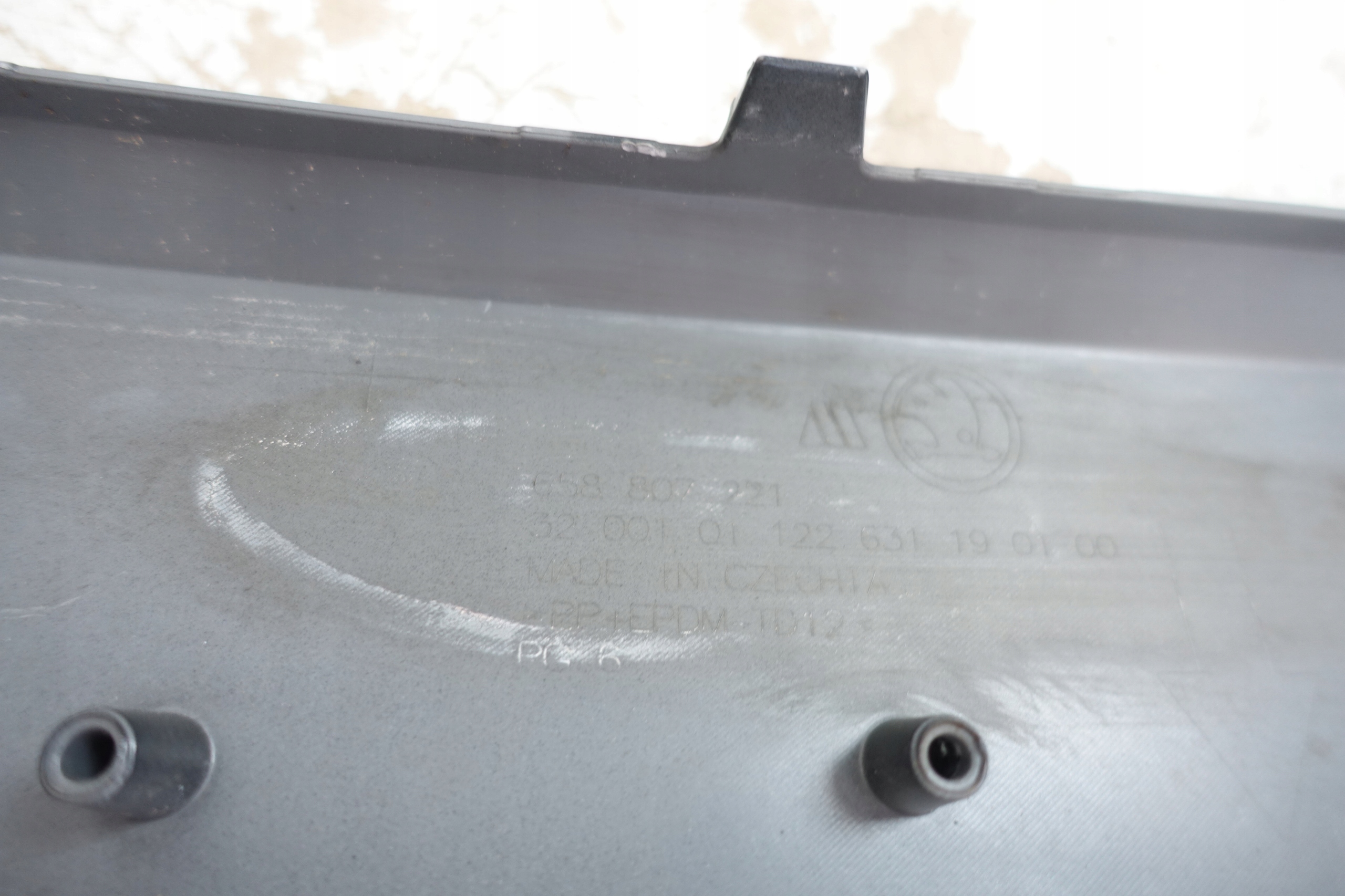 SKODA KAMIQ 2019- bumper front front 658807221