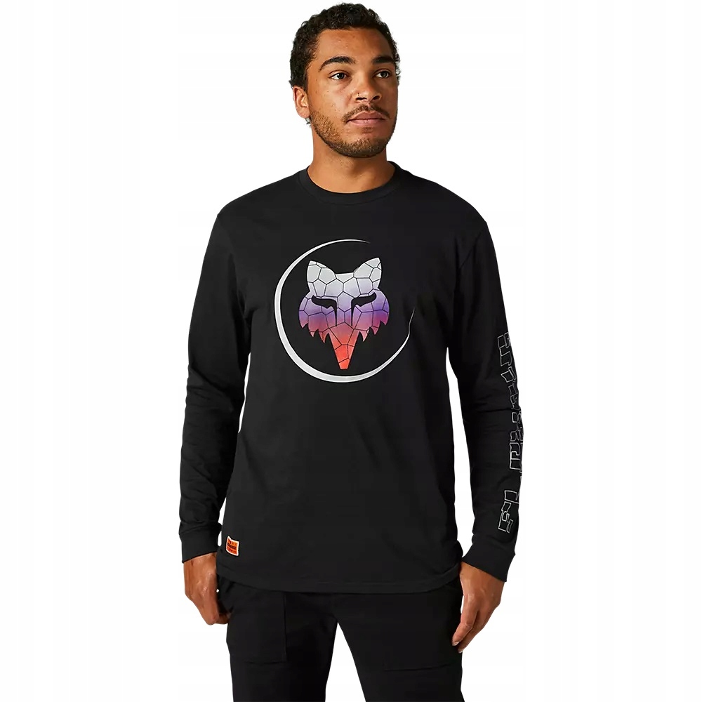 Koszulka Bluza Casual Longsleeve Fox Skarz Ls Black rozmiar L