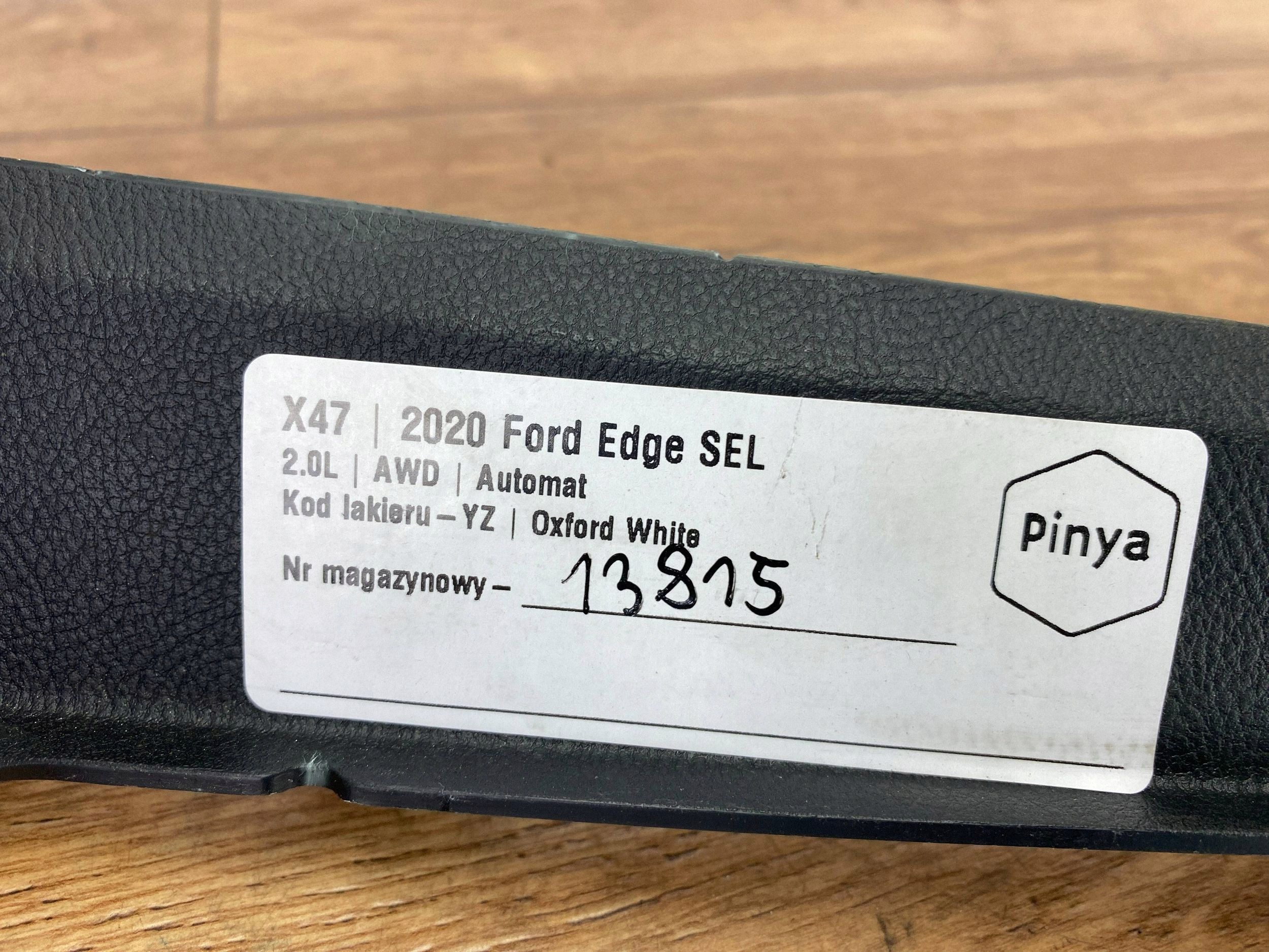 Blende Abdeckung DER SCHWELLE innen Ford Edge II 2019+