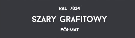 Rafil Radach farba i grunt na dach szary grafitowy półmat RAL7024 10l Marka Rafil