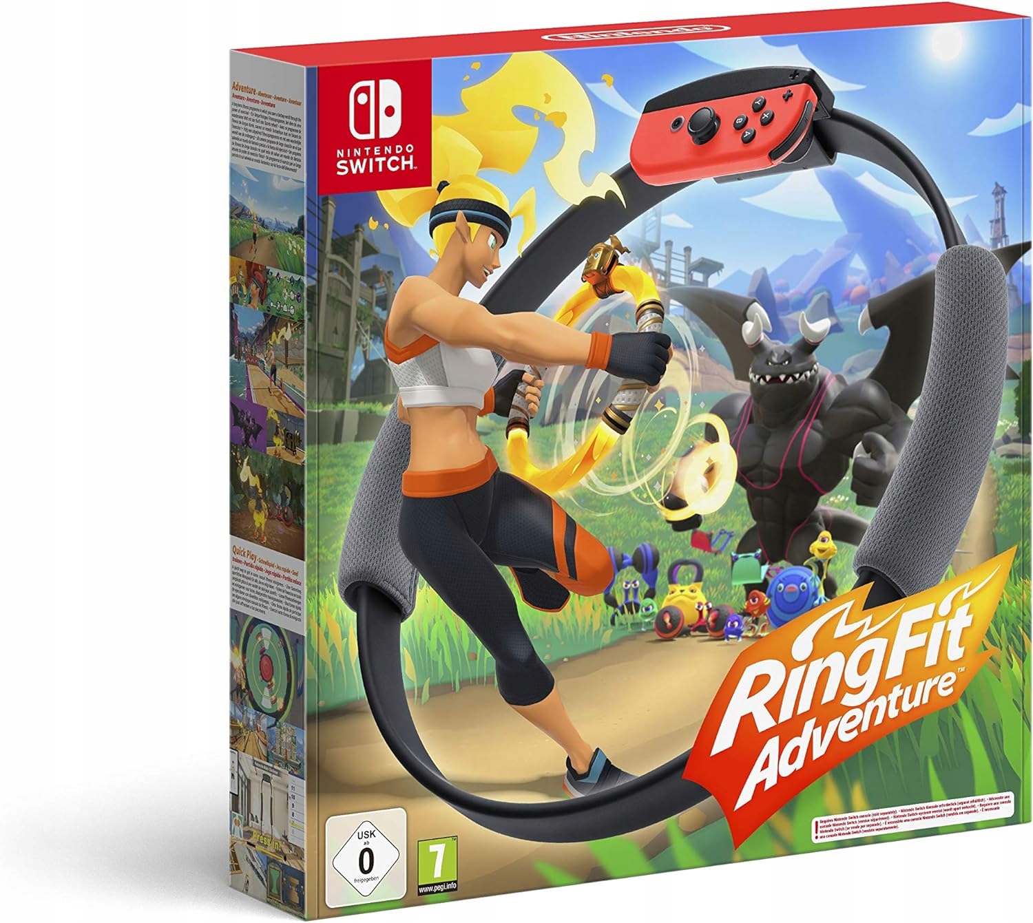 Nintendo Ring Fit Adventure, Gra na Switch