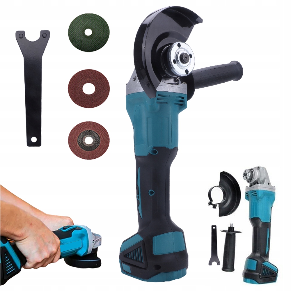 Bezkartáčová Úhlová Bruska 125 MM 11000 Km Pro Řezání A Broušení