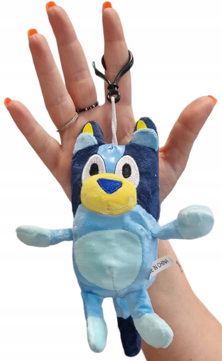 BRELOK ZAWIESZKA MASKOTKA BLUE I BINGO 17 CM PLUSZAK MASKOTKA PRZYTULANKA Marka bez marki