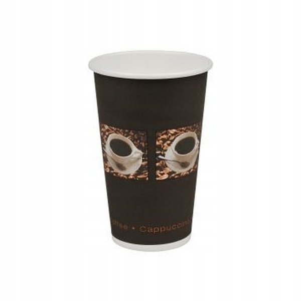 

Kubki papierowe do kawy z nadrukiem 360ml 50szt