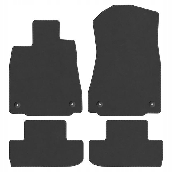 Коврики велюровые Декор