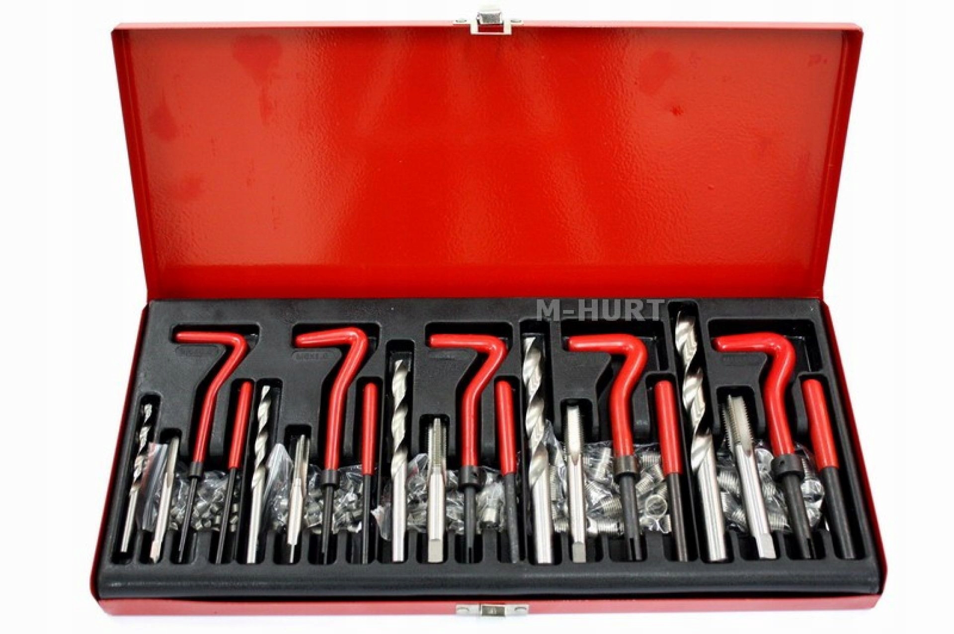 

Zestaw Do Naprawy Gwintów M5-M12 Helicoil Silver