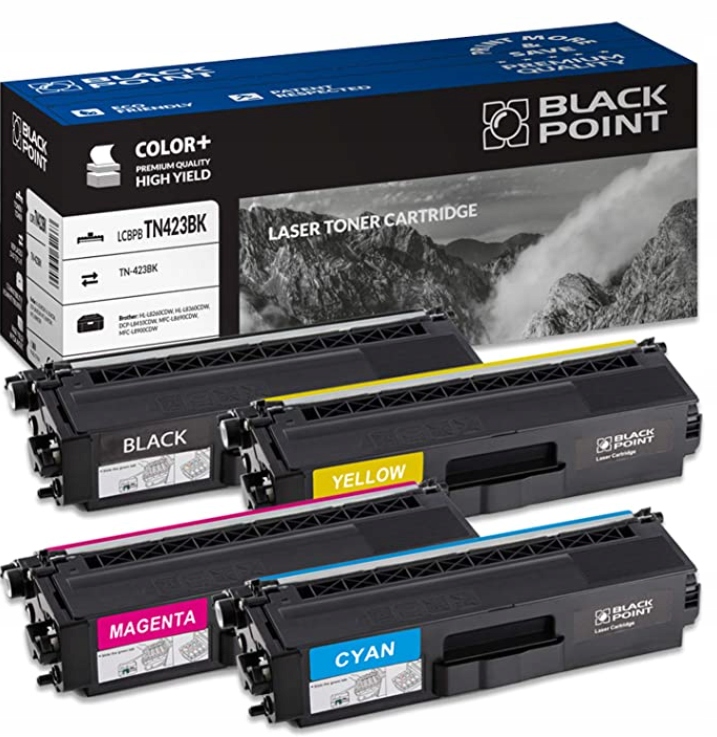

4x Toner do Brother TN423 HLL8260CDW MFCL8690CDW