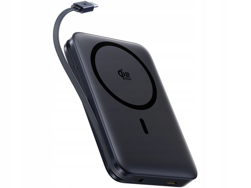 Powerbank Baseus PicoGo AM61 QI2.2 10000 mAh 45W Czarny