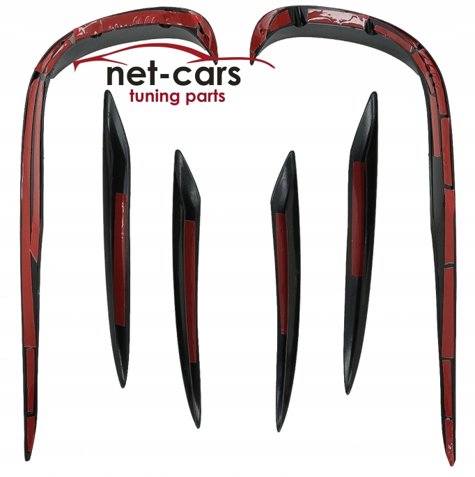 DOKLADKA SPLITER AERO MERCEDES W213 E 53 AMG PRZOD Color black