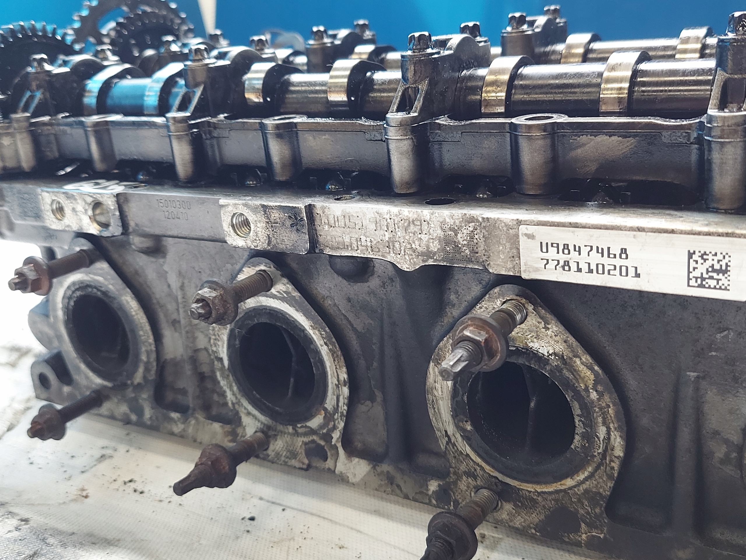 TESTATA BMW E90 N47 2.0 TD 781046302