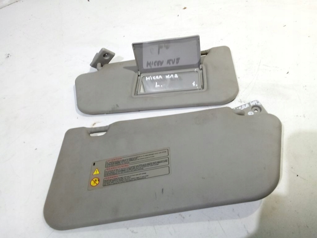 Nissan Micra K12 covers przeciwsloneczne