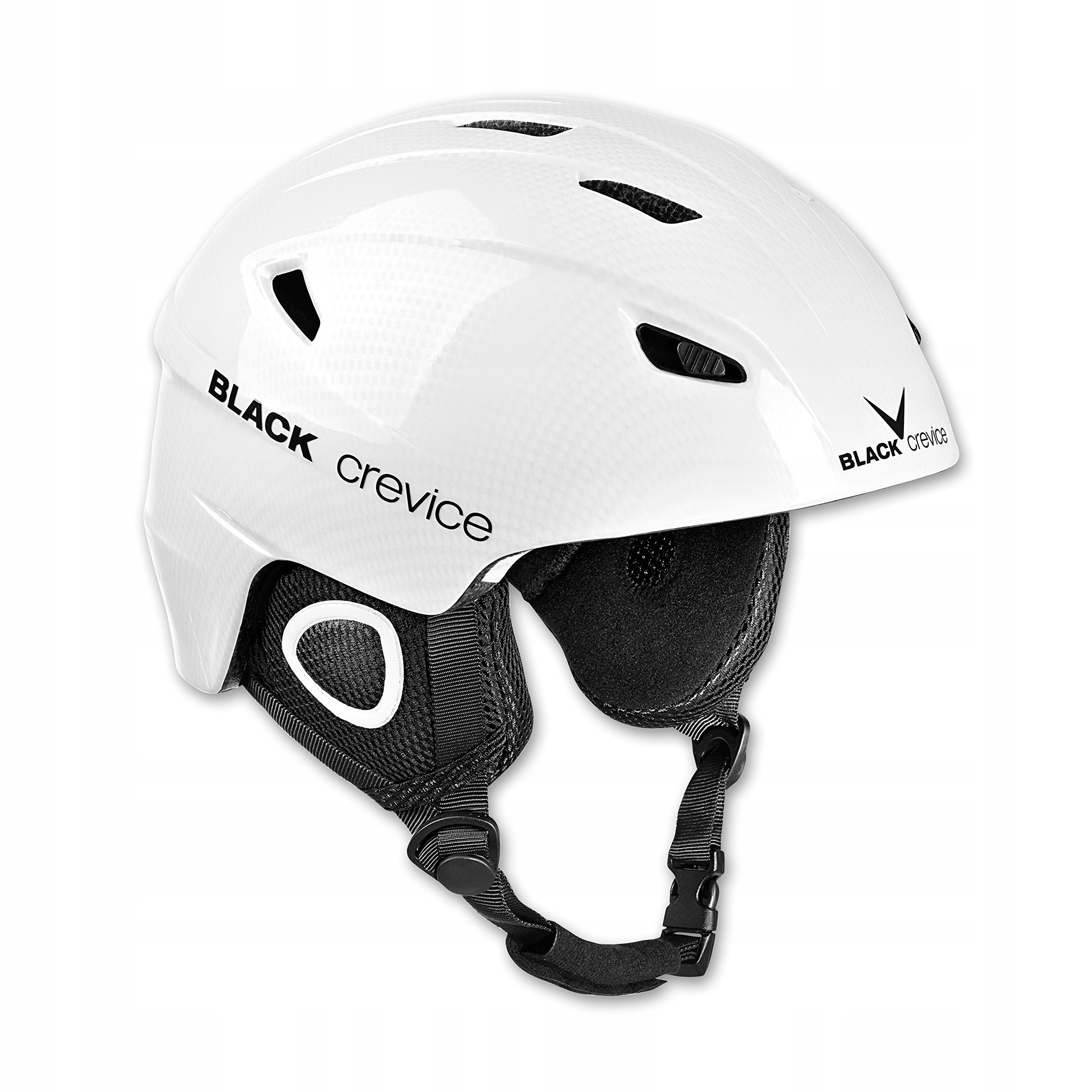 Kask narciarski Black Crevice r. S 55-56 cm biały carbon