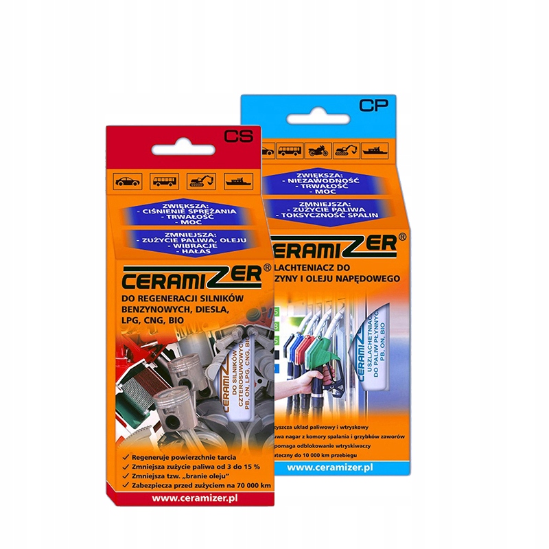 

Ceramizer Zestaw Cs+cp do silnika i paliwa