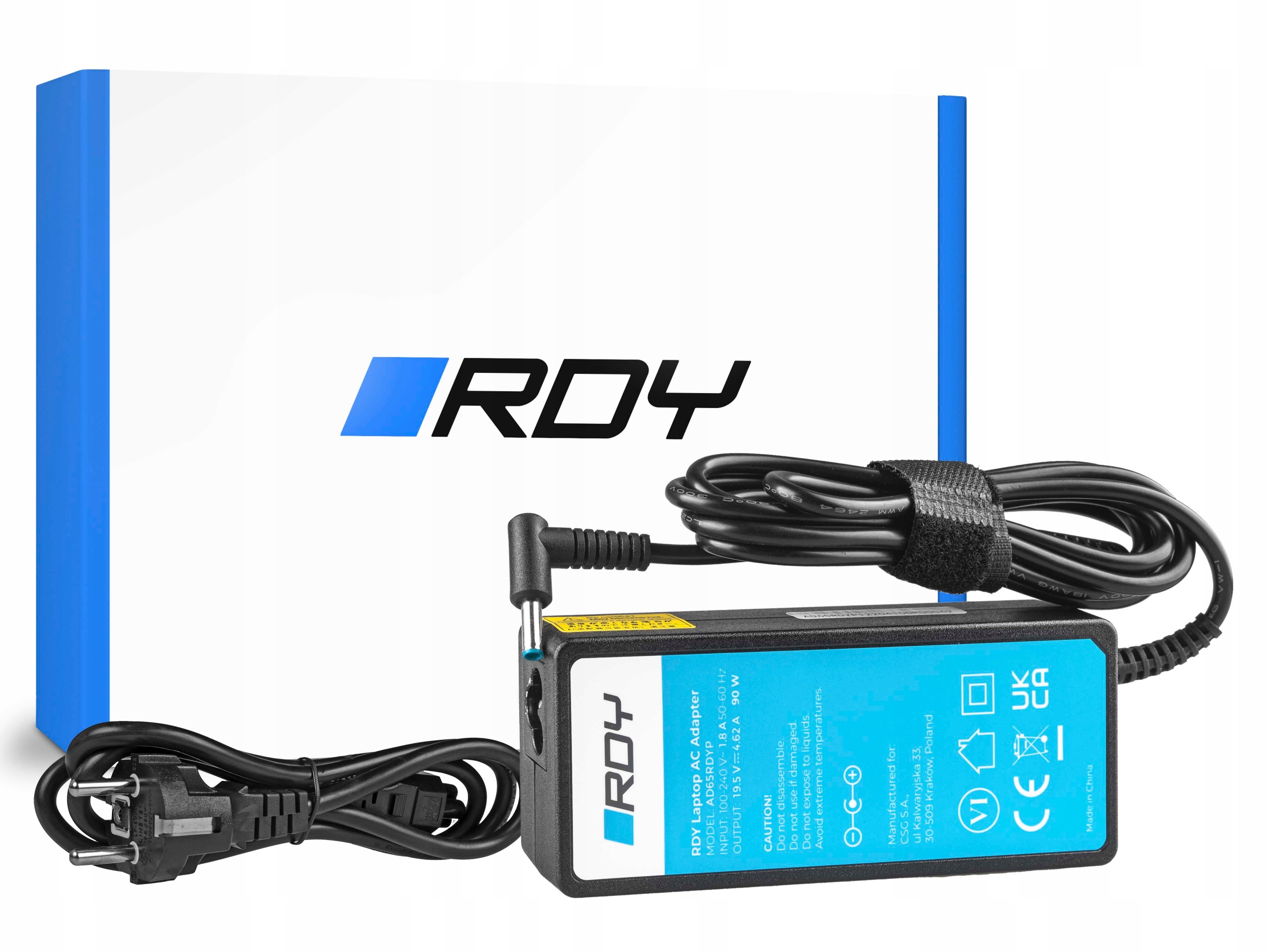 

Ładowarka Zasilacz 90W 19.5V 4.62A do laptopa Hp