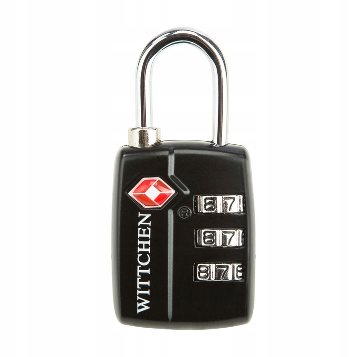 

Kłódka Kłódeczka do walizki Tsa szyfr Wittchen