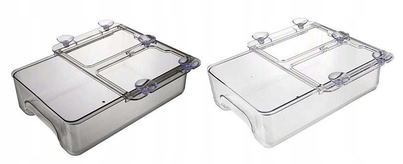 Organizer do lodówki z prowadnicami