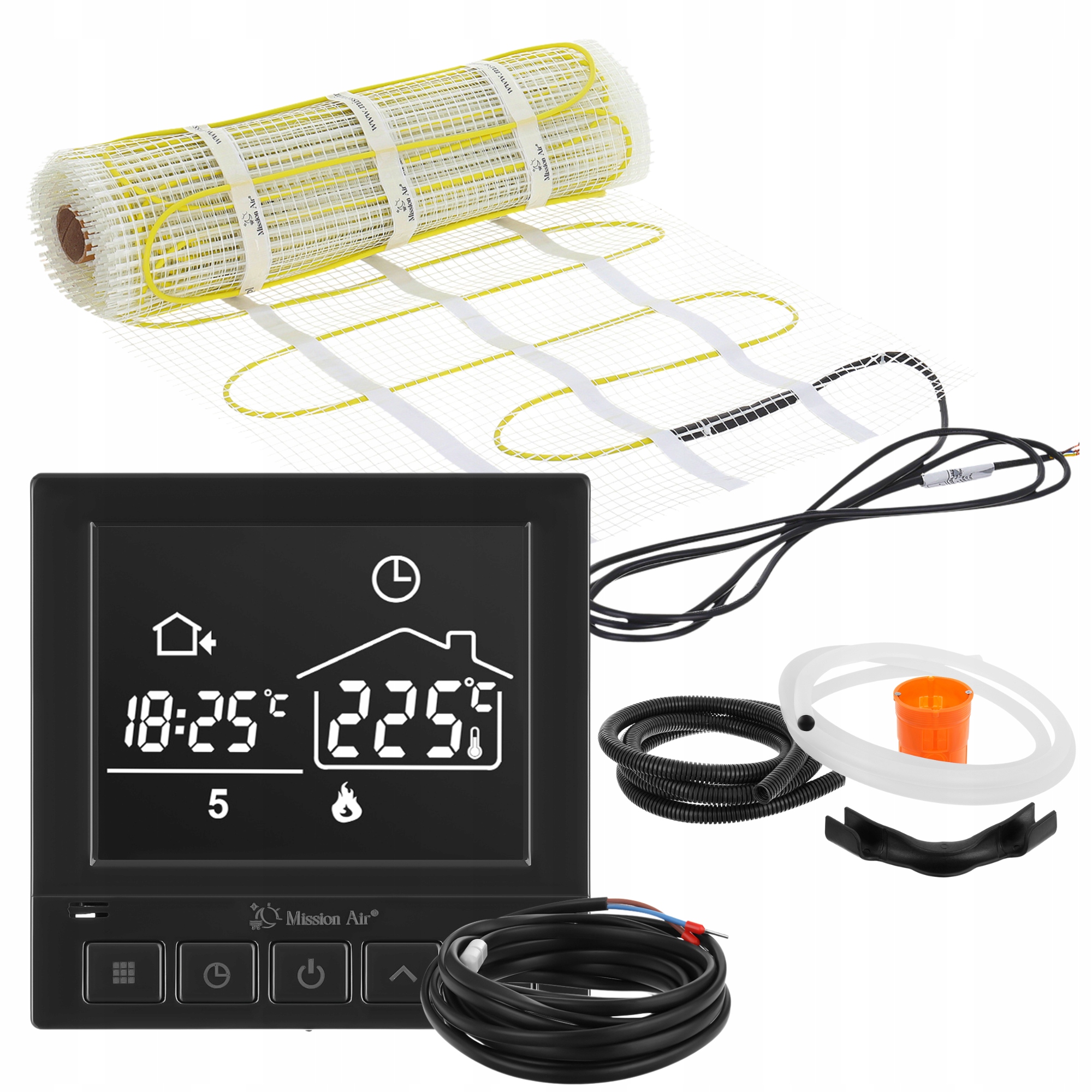 

Zestaw Mata grzewcza pod płytki MA-160W/m² 1m²