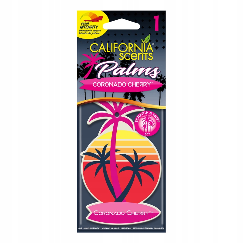 California Scents Palm Coronado Cherry Zapach do samochodu Wiśnia